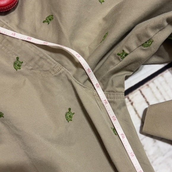 J.CREW Chinos cropped/capri pants khaki 100%cotton size 2 GUC - Picture 4 of 15